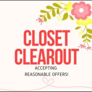 Make an offer and/or bundle for a great deal! 💕